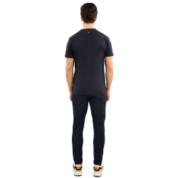 T-shirt Harcour Titouan homem Marinho Azul-marinho