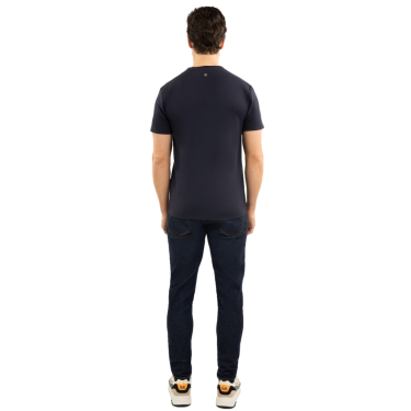 T-shirt Harcour Titouan homem Marinho Azul-marinho