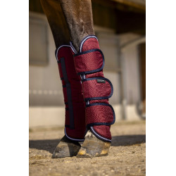 Guêtres de transporte Equithème Tyrex 1200 D Bordéus Bord&amp;ocirc;