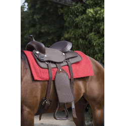 Tapete Westride Navajo algodão/acrílico liso Vermelho