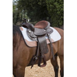 Almofada para cavalo Westride feltro 16 mm Cinzento