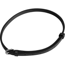 Tira de 12 mm para focinheira combinada Eric Thomas Pro Preto