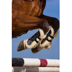 Polainas Norton XTR com pelo sintético Castanho