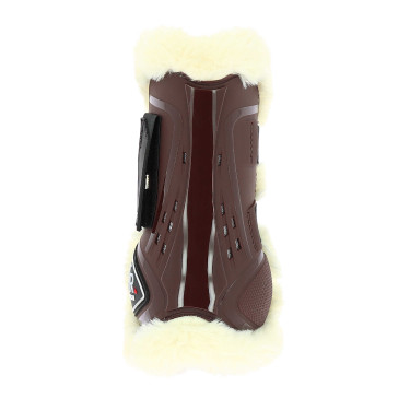 Polainas Norton XTR com pelo sintético Castanho