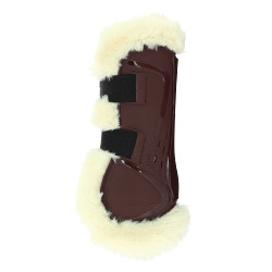 Polainas Norton XTR com pelo sintético Castanho