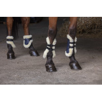 Polainas Norton XTR com pelo sintético Azul-marinho