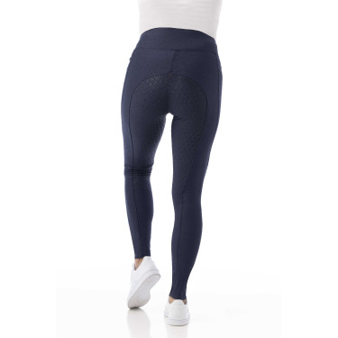 Calças softshell Equithème Dolomyt com fundo de silicone Azul-marinho Calças softshell Equithème Dolomyt com fundo de silicone Azul-marinho