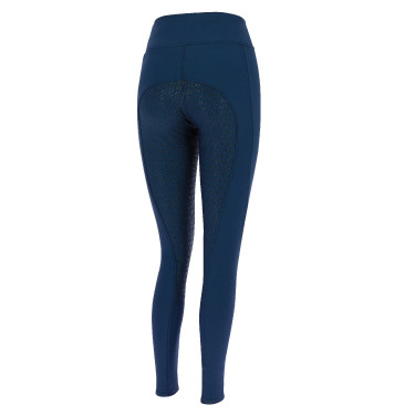 Calças softshell Equithème Dolomyt com fundo de silicone Azul-marinho Calças softshell Equithème Dolomyt com fundo de silicone Azul-marinho