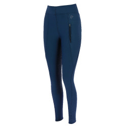 Calças softshell Equithème Dolomyt com fundo de silicone Azul-marinho Calças softshell Equithème Dolomyt com fundo de silicone Azul-marinho