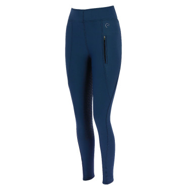 Calças softshell Equithème Dolomyt com fundo de silicone Azul-marinho Calças softshell Equithème Dolomyt com fundo de silicone Azul-marinho