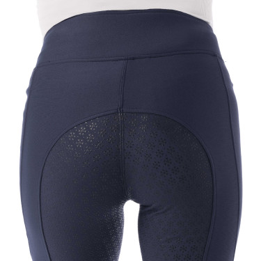 Calças softshell Equithème Dolomyt com fundo de silicone Azul-marinho Calças softshell Equithème Dolomyt com fundo de silicone Azul-marinho