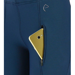 Calças softshell Equithème Dolomyt com fundo de silicone Azul-marinho Calças softshell Equithème Dolomyt com fundo de silicone Azul-marinho