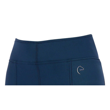 Calças softshell Equithème Dolomyt com fundo de silicone Azul-marinho Calças softshell Equithème Dolomyt com fundo de silicone Azul-marinho