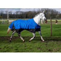 Cobertura Equithème Tyrex 1200D Aisance Azul / preto