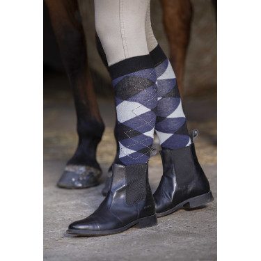 Meias Equithème Girly Marinho / céu Azul Meias Equithème Girly Marinho / céu Azul