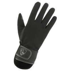 Luvas de competição Pro Series Cabrer Preto Luvas de competição Pro Series Cabrer Preto