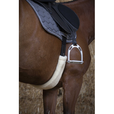 Capa de alça Equithème Teddy Cru Bege