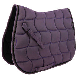 Almofada de sela Equithème Satin Ameixa Violeta