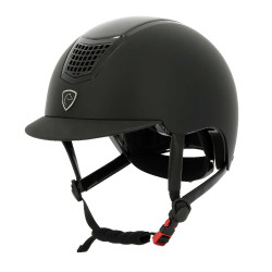 Capacete Equithème Airy Preto / carbono / preto