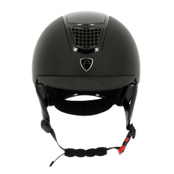 Capacete Equithème Airy Preto / carbono / preto