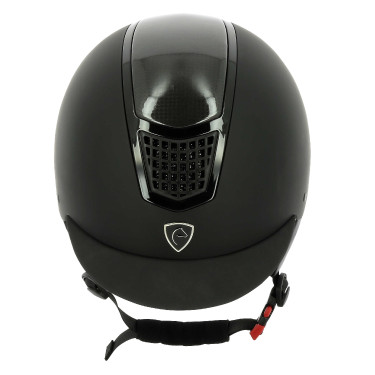 Capacete Equithème Airy Preto / carbono / preto