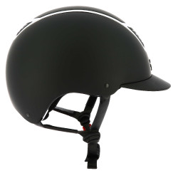 Capacete Equithème Airy Prata / preto