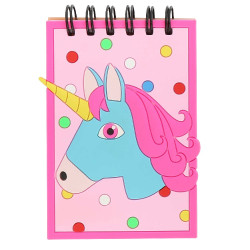 Caderno de notas Equi-Kids Unicórnio Rosa