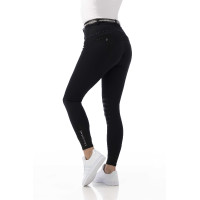 Calça Equithème Safir Preto / azul Calça Equithème Safir Preto / azul