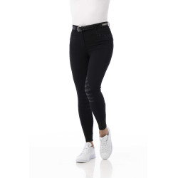 Calça Equithème Safir Preto / azul