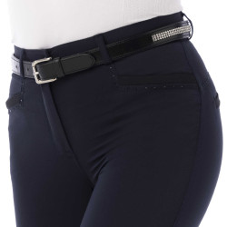 Calça Equithème Safir Marinho / preto Azul Calça Equithème Safir Marinho / preto Azul