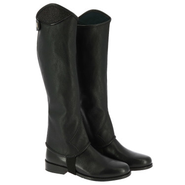 Mini-chaps Norton Glitter Preto