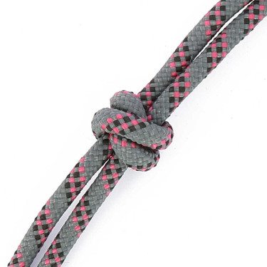 Cabezada etológica Norton + corda Eco Cinza / framboesa / preto Cinzento