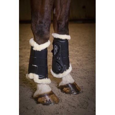 Polainas fechadas Norton XTR com lã sintética Preto