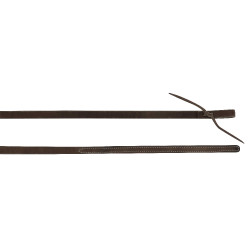 Rênes Westride por Franck Perret couro liso Chocolate Castanho