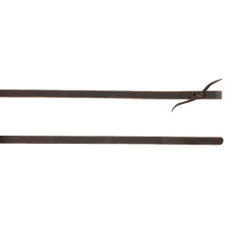 Rendas Westride by Franck Perret com pesos em couro liso Chocolate Castanho