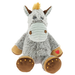 Peluche Equi-Kids Burro Cinza mesclado Cinzento