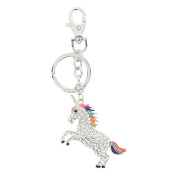 Chaveiro Equi-Kids Unicórnio Prata