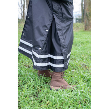Impermeável Equithème RiderCoat Preto