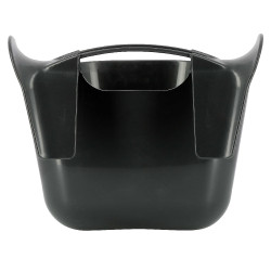 Comedouro portátil com ganchos Hippo-Tonic Preto