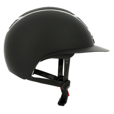 Capacete Equithème Airy L Celeste preto / preto