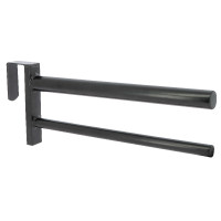 Suporte de sela e tapete Hippotonic removível Preto