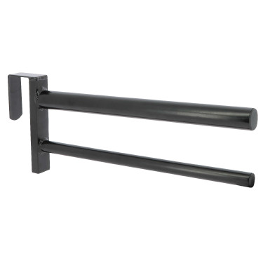 Suporte de sela e tapete Hippotonic removível Preto