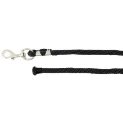 Corda de amarração Equithème Soft Satiné Preto