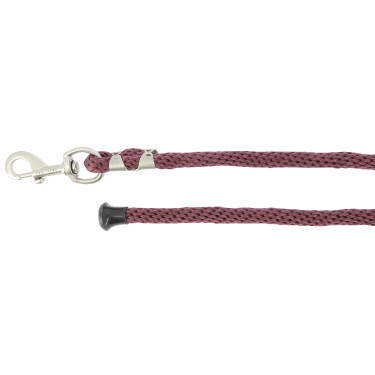 Corda de amarração Equithème Soft Satiné Preto