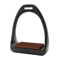 Estribos Compositi Soft Reflex Preto / castanho