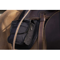 Tapete western Westride com bolsos Preto