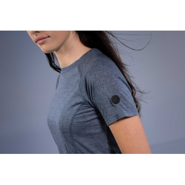 Camiseta Pro Series Vibration de mangas curtas Azul