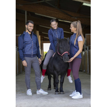 Casaco híbrido Equithème Olivia Azul-marinho Casaco híbrido Equithème Olivia Azul-marinho
