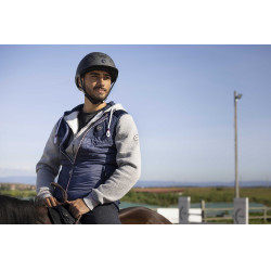 Colete sem mangas Equithème Jules Azul-marinho