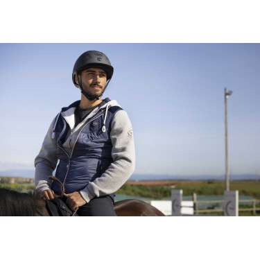 Colete sem mangas Equithème Jules Azul-marinho